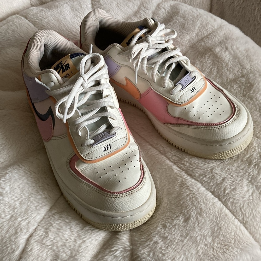 Nike Air Force 1 sneakers pastel size 9.5 - Picture 2 of 16